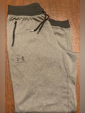 Under Armour Charcoal Gray Loose Coldgear Joggers